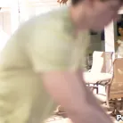 Maya Bijou in 'Backyard Rub Down'